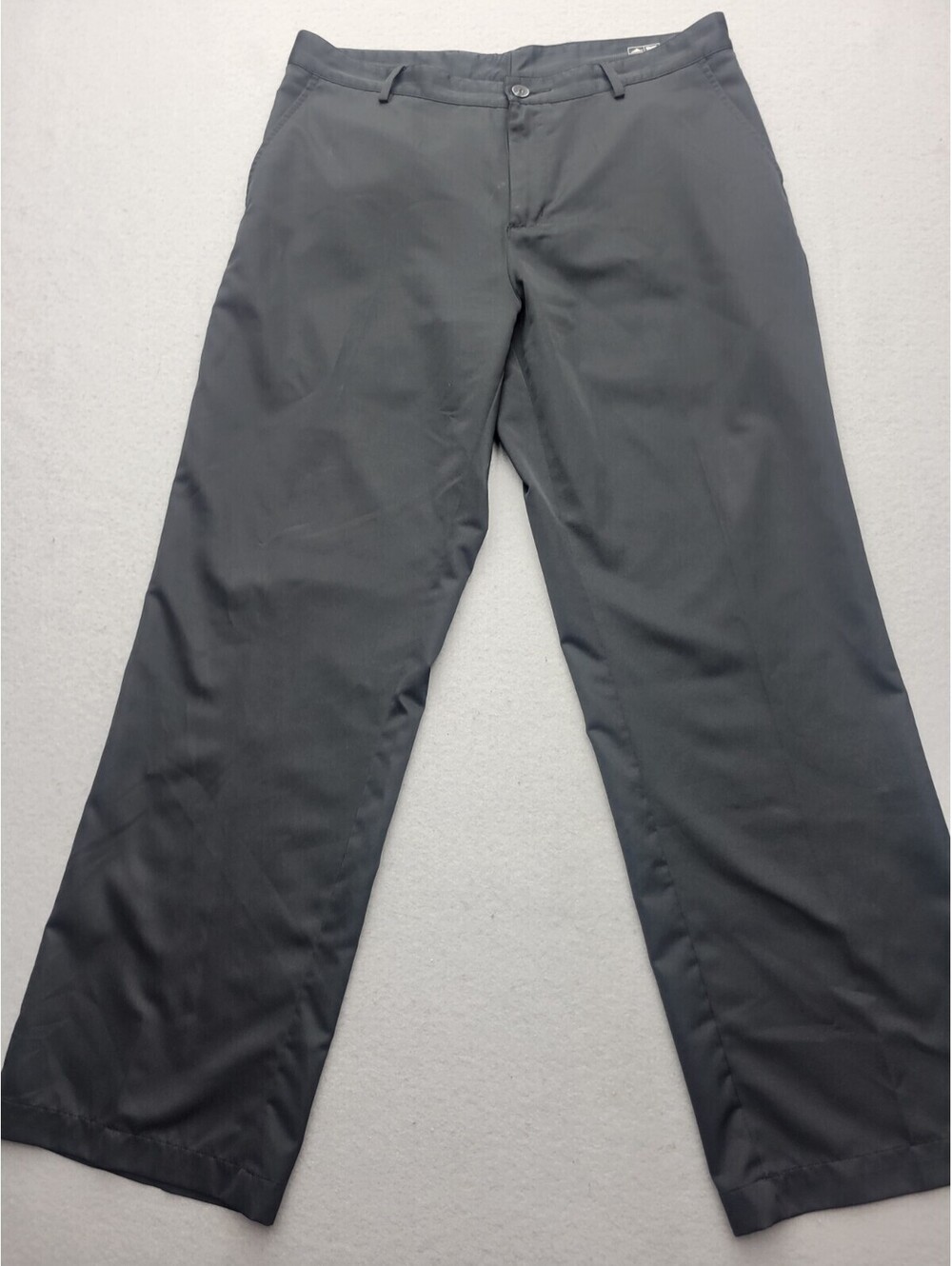 Adidas Men's Pants 34x30 Black Performance Golf Polyester China Solid
